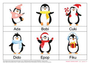 Pingwiny z zimowej krainy (PD)