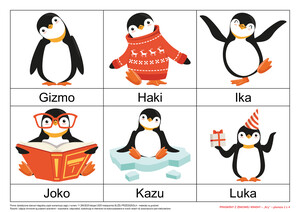 Pingwiny z zimowej krainy (PD)