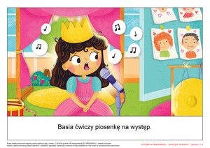 KĄCIK CZYTELNICZY - CO WIDZĘ? CO SŁYSZĘ? STYCZEŃ W PRZEDSZKOLU, cz. 2 (PD)