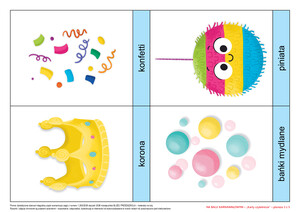 KĄCIK CZYTELNICZY - CO WIDZĘ? CO SŁYSZĘ? NA BALU KARNAWAŁOWYM, CZ. 2 (PD)