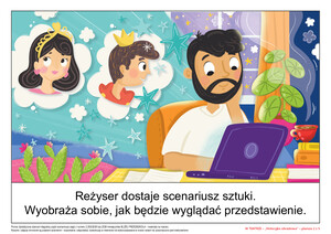 KĄCIK CZYTELNICZY - CO WIDZĘ? CO SŁYSZĘ?  W TEATRZE, CZ. 2 (PD)