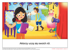 KĄCIK CZYTELNICZY - CO WIDZĘ? CO SŁYSZĘ?  W TEATRZE, CZ. 2 (PD)