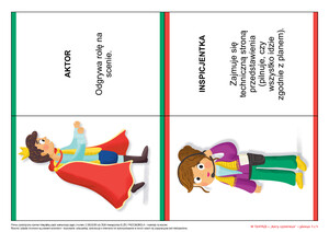 KĄCIK CZYTELNICZY - CO WIDZĘ? CO SŁYSZĘ?  W TEATRZE, CZ. 2 (PD)