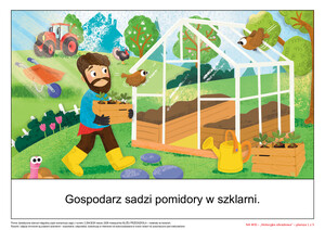 KĄCIK CZYTELNICZY - CO WIDZĘ? CO SŁYSZĘ? NA WSI, CZ. 2 (PD)