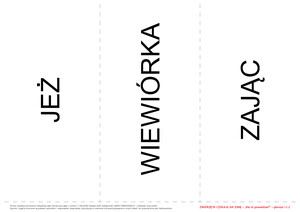 Zwierzęta czekają na zimę (PD)