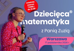 Dziecięca matematyka® z Panią Zuzią – Warszawa, 17 października 2026