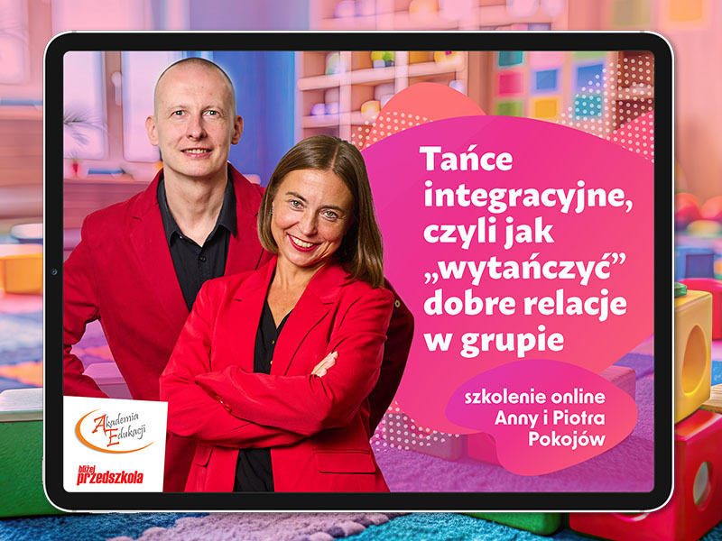 Grafika szkolenia Tańce integracyjne – Anna i Piotr Pokój