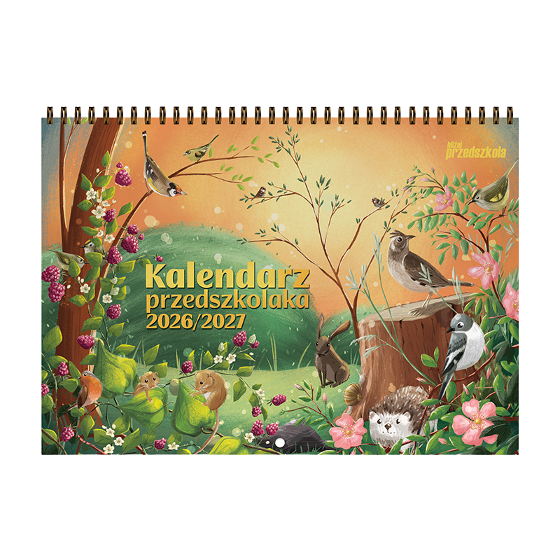 Kalendarz przedszkolaka, kalendarz ścienny — zdjęcie 1