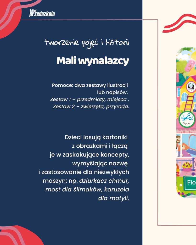 Tworzenie pojęć i historii: Mali wynalazcy