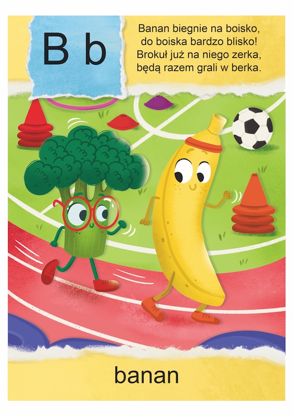 Literkowo – scenariusz dla litery B
