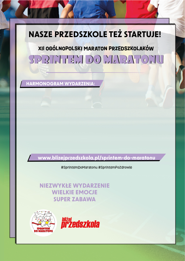 Miniatura plakatu A3 Sprintem do Maratonu