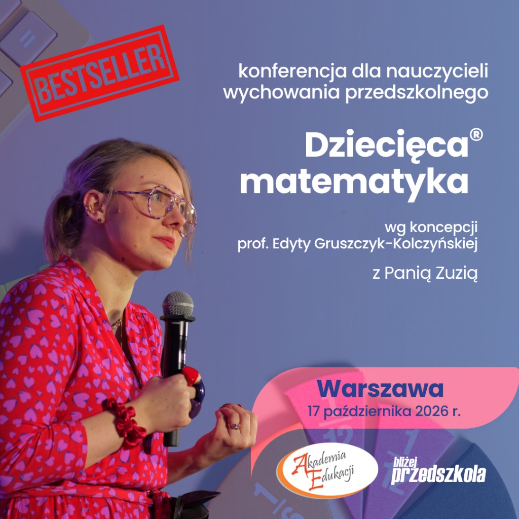 Dziecięca matematyka – konferencja w Warszawie, 17 października 2026