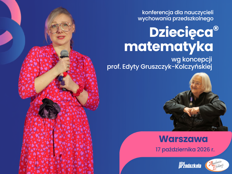 Konferencja Dziecięca Matematyka – Warszawa, 17 października 2026