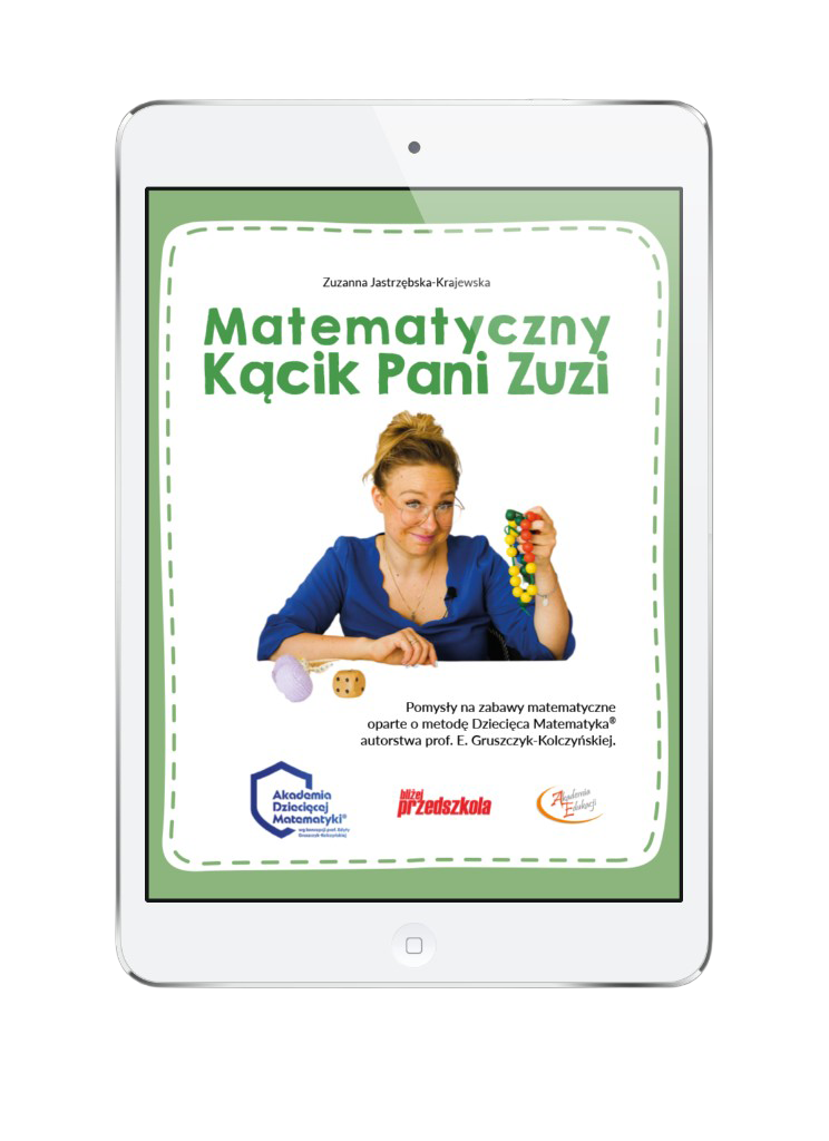 Okładka e-booka „Matematyczny Kącik Pani Zuzi” – Zuzanna Jastrzębska-Krajewska