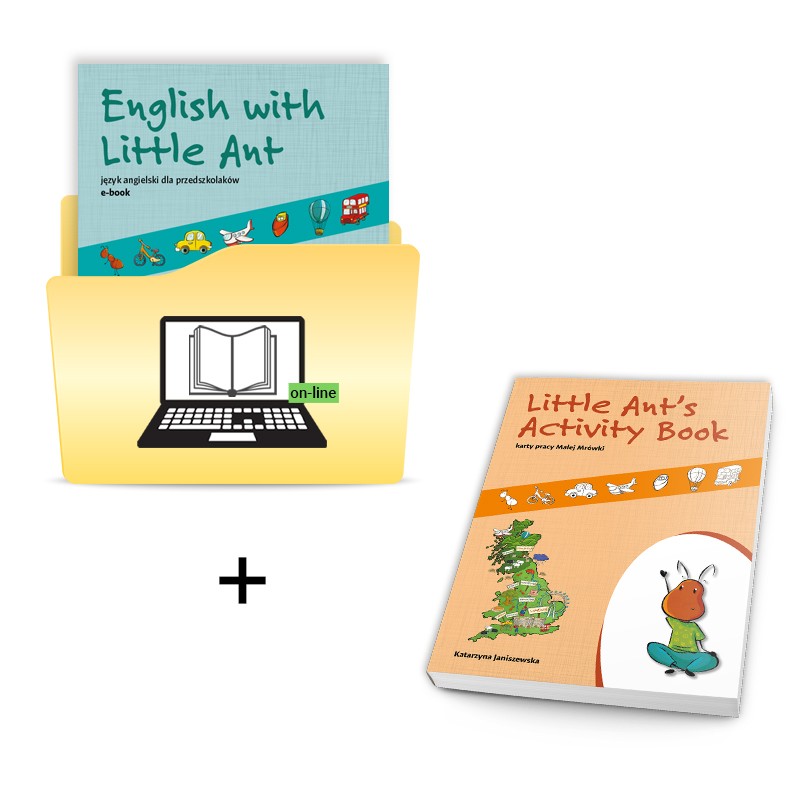 Zestaw English with Little Ant (e-book) + Little Ant's Activity Book