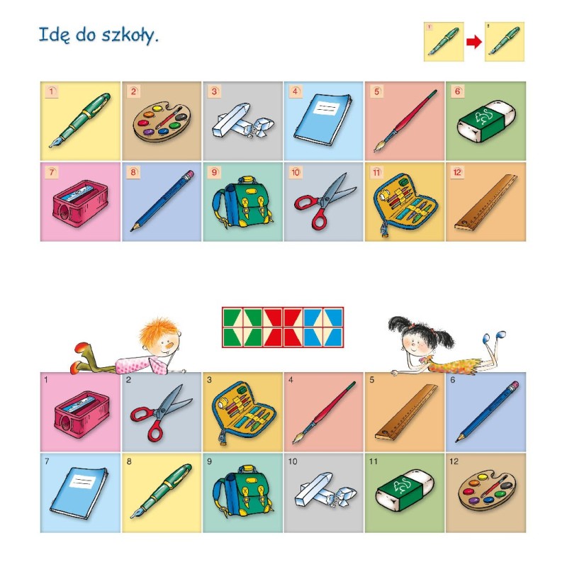 Idę do szkoły 3. Doskonalenie koncentracji i logicznego myślenia
