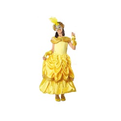 Bella - sukienka żółta, różne rozmiary