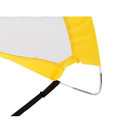 Bramka 117x84 cm do piłki nożnej: komplet 2 szt. + piłka