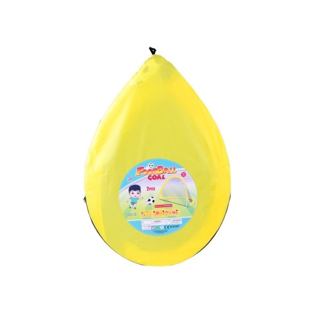 Bramka 117x84 cm do piłki nożnej: komplet 2 szt. + piłka