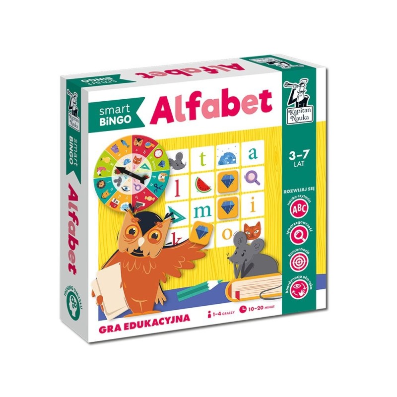 Alfabet. Smart bingo