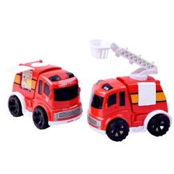 Straż pożarna: remiza + pojazdy (59 elementów)