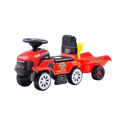 Jeździk - traktor z przyczepą RÓŻNE KOLORY