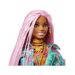 Lalka Barbie Extra + myszka-DJ i akcesoria