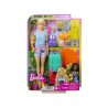 Lalka Barbie Malibu Camping podróżniczka + akcesoria