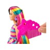 Lalka Barbie Totally Hair kolorowe włosy + akcesoria i serduszka