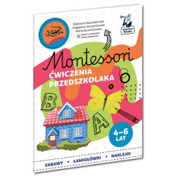 Montessori łamigłówki. Ćwiczenia przedszkolaka 4-6 lat