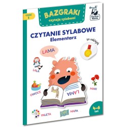 Czytanie sylabowe. Elementarz 4-6 lat, część 1