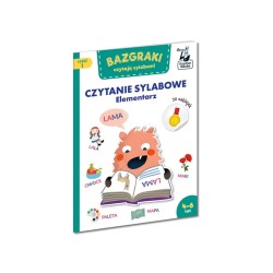 Czytanie sylabowe. Elementarz 4-6 lat, część 1