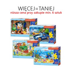 Puzzle 30 el. 32 x 23 cm RÓŻNE RODZAJE