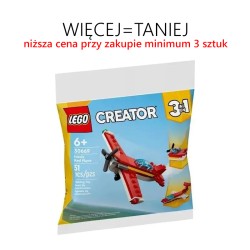 LEGO CREATOR 30669 Kultowy czerwony samolot