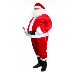 Strój Mikołaja XL/XXL 8 elementów