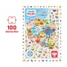 CzuCzu: Puzzle obserwacyjne - Mapa Polski 100 el.