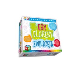 Esy floresy. Zwierzęta - kreatywny album edukacyjny