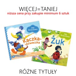 Brzechwa: książeczka z wierszykiem 20 cm - RÓŻNE TYTUŁY