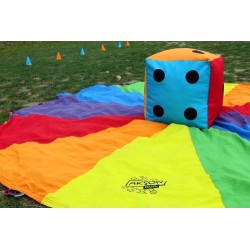 Kostka edukacyjna kropki XXL 40x40 cm