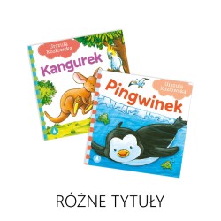 Kozłowska: książeczka z wierszykiem 16 cm - RÓŻNE TYTUŁY