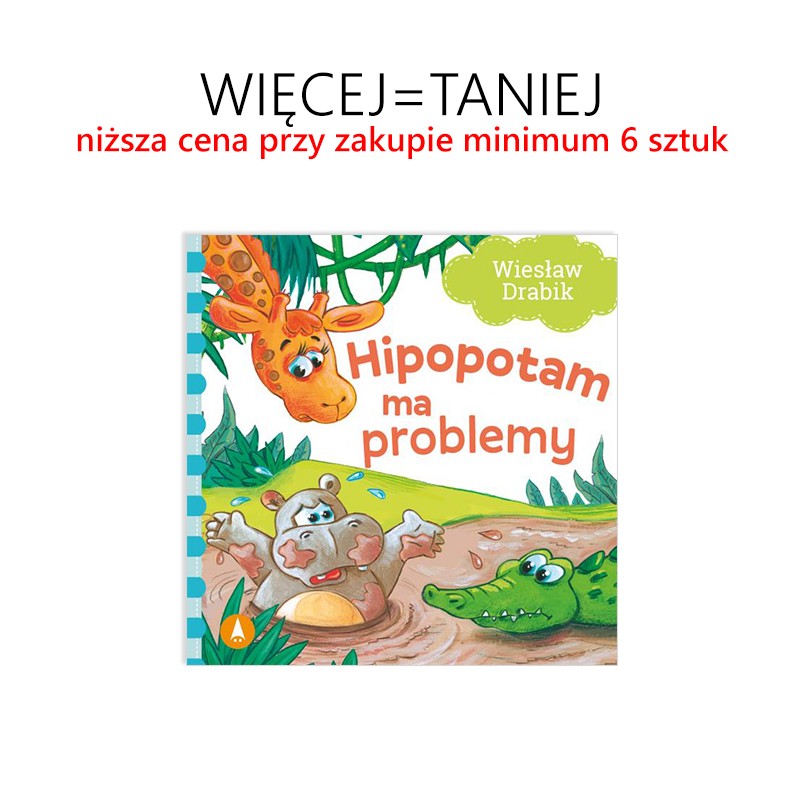 Drabik: książeczka z wierszykiem 16 cm - RÓŻNE TYTUŁY