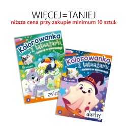 Kolorowanka z tatuażami – świecą w ciemności! RÓŻNE RODZAJE