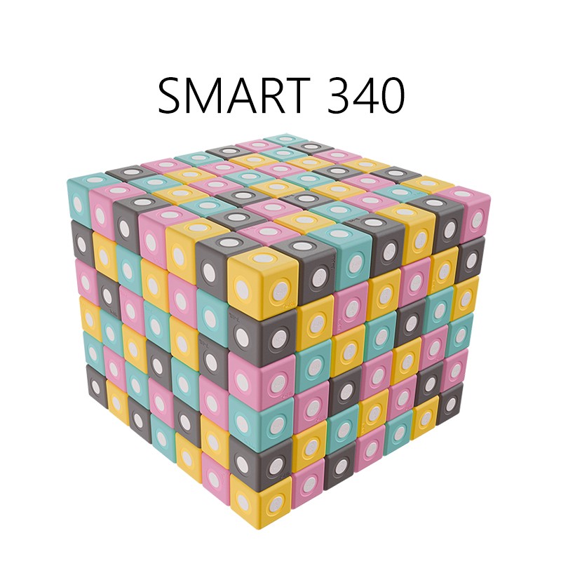 Klocki TUKI piankowe duże magnetyczne SMART - różne zestawy