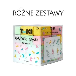 Klocki TUKI piankowe magnetyczne REGULAR - RÓŻNE ZESTAWY