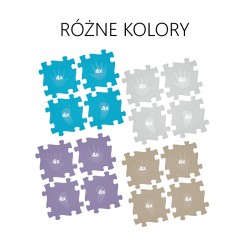 Mata sensoryczna MAGIC SET 16 elementów - RÓŻNE KOLORY