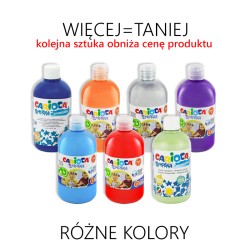 Farba tempera 500 ml - RÓŻNE KOLORY