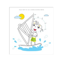 Piszę i poznaję. Cyferki. Książka z rowkami. Wzory 3D.