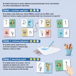 Feluś i Gucio poznają literki. Gra edukacyjna