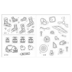 Zabawy z Felusiem i Guciem. W podróży – kreatywny zeszyt z naklejkami dla dzieci 5–6 lat