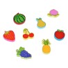 Układanka drewniana 8 elementów OWOCE